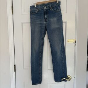 Levi's 511 Denim Slim Fit Men's Jeans SZ 30x30 Distressed Medium Wash